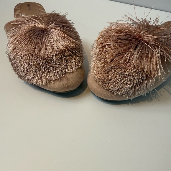 Birdies The Songbird Mule Pom Pom Slip-On Size 7.5 - Picture 4 of 6